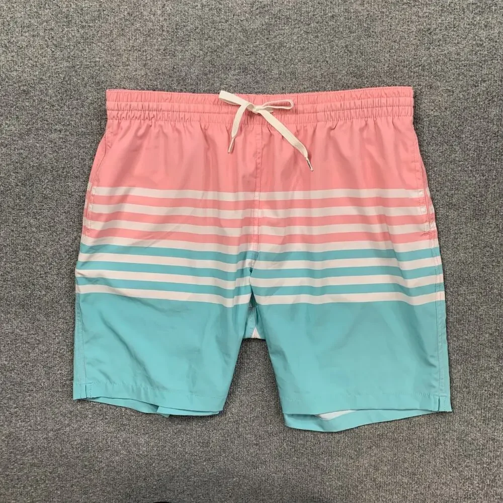 Chubbies Swim Shorts Mens Extra Large On-The Horizon Brief Lined Stretch Beach
